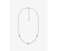 MK Halskette mit Logo aus Sterlingsilber mit Edelmetallbeschichtung - Silberton - Michael Kors