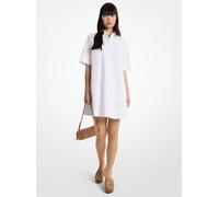 MK Hemdkleid aus Baumwoll-Popeline - Weiss - Michael Kors