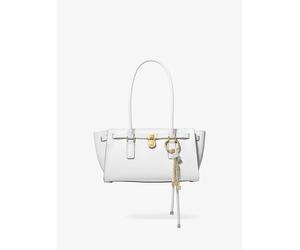 MK Henkeltasche Hamilton Moderne Small aus Leder - Weiss - Michael Kors