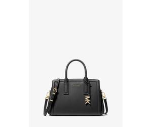 MK Henkeltasche Laila Small aus gekrispeltem Leder - Schwarz - Michael Kors