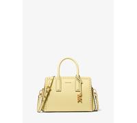 MK Henkeltasche Laila Small Aus Leder Mit Nietenbesatz - Gelb - Michael Kors