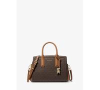 MK Henkeltasche Laila Small Mit Signature-Logomuster - Braun - Michael Kors