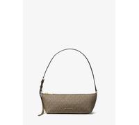 MK Henkeltasche Laila Small mit Signature-Logomuster - Grün - Michael Kors