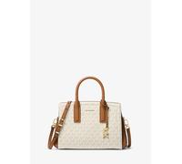 Michael Kors Laila Handtasche elfenbein/braun, Canvas, Damen