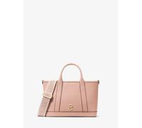 MK Henkeltasche Luisa Small Aus Gekrispeltem Leder - Rosa - Michael Kors