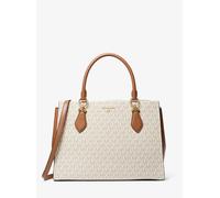 MK Henkeltasche Marilyn Large Mit Logo - Natur - Michael Kors