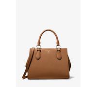 MK Henkeltasche Marilyn Medium Aus Saffianleder - Luggage(Braun) - Michael Kors