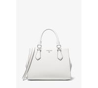 MK Henkeltasche Marilyn Medium Aus Saffianleder - Weiss - Michael Kors