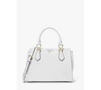 MK Henkeltasche Marilyn Medium Aus Saffianleder - Weiss - Michael Kors