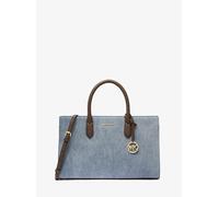 MK Henkeltasche Scarlett Medium Aus Denim - Blau - Michael Kors