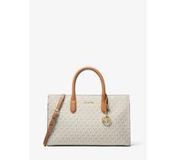MK Henkeltasche Scarlett Medium Mit Signature-Logomuster - Natur - Michael Kors