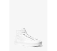 MK Hi-Top-Sneaker Jude Aus Canvas - Weiss - Michael Kors