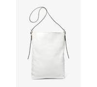 MK Hobo Bag Kiera aus Leder - Weiss - Michael Kors