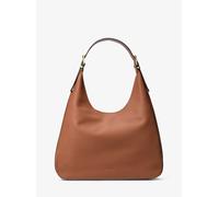 MK Hobo Bag Nolita Large Aus Gekrispeltem Leder - Braun - Michael Kors