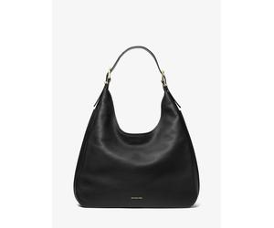 MK Hobo Bag Nolita Large Aus Gekrispeltem Leder - Schwarz - Michael Kors