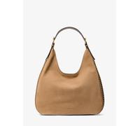 MK Hobo Bag Nolita Large aus Nubukleder - Natur - Michael Kors