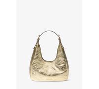 MK Hobo Bag Nolita Small Aus Leder In Krakelee-Optik Mit Metallic-Finish - Goldton - Michael Kors
