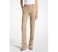 MK Hose Carolyn aus Blumenspitze mit geradem Bein - Natur - Michael Kors