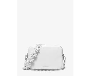 MK Kameratasche Bryant Medium aus gekrispeltem Leder - Weiss - Michael Kors