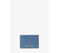 MK Kartenetui aus gekrispeltem Leder - Blau - Michael Kors