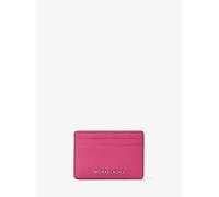 MK Kartenetui aus gekrispeltem Leder - Rosa - Michael Kors