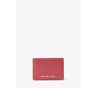 MK Kartenetui aus gekrispeltem Leder - Rosa - Michael Kors