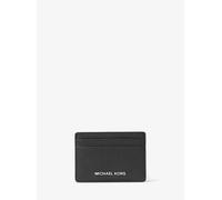 MK Kartenetui aus gekrispeltem Leder - Schwarz - Michael Kors