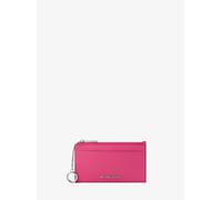 MK Kartenetui Jet Set Small aus gekrispeltem Leder - Rosa - Michael Kors