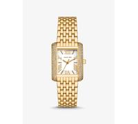MK Kleine Armbanduhr Emery Im Goldton Mit Pavé - Goldton - Michael Kors