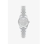 MK Kleine Armbanduhr Lexington im Silberton mit Pavé - Silberton - Michael Kors