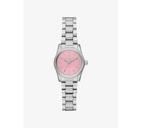 MK Kleine Armbanduhr Lexington im Silberton mit Pavé - Silberton - Michael Kors