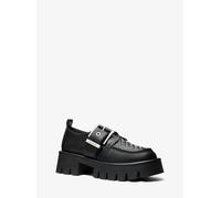 MK Loafer Colby aus Leder mit Ösen - Schwarz - Michael Kors