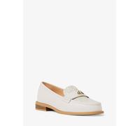 MK Loafer Lex Aus Leder Und Signature-Logostoff - Natur - Michael Kors