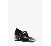 MK Mary-Jane-Pumps Matilda aus Leder mit Nieten - Schwarz - Michael Kors