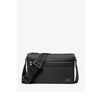 MK Messenger-Tasche Edison Medium Aus Saffianleder - Schwarz - Michael Kors