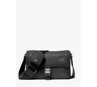 MK Messenger-Tasche Eli Aus Nylon Mit Reißverschlusstäschchen - Schwarz - Michael Kors