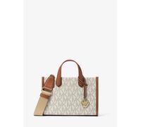 MK Messenger-Tasche Gigi Small Mit Signature-Logomuster - Natur - Michael Kors