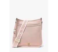MK Messenger-Tasche Luisa Large Aus Gekrispeltem Leder - Rosa - Michael Kors