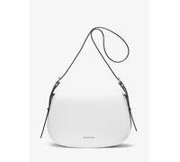 MK Messenger-Tasche Lydia Medium Aus Leder - Weiss - Michael Kors