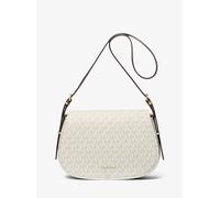 MK Messenger-Tasche Lydia Medium Mit Signature-Logomuster - Natur - Michael Kors