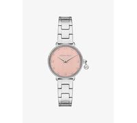 MK Mini-Armbanduhr Pyper im Silberton mit Pavé - Silberton - Michael Kors