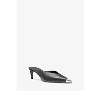 MK Mule Kasia aus Leder - Schwarz - Michael Kors