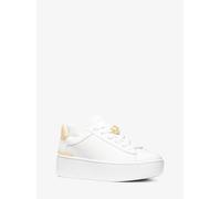 MK Plateau-Sneaker Dottie aus Leder - Goldton - Michael Kors