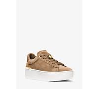 MK Plateau-Sneaker Dottie aus Wildleder - Natur - Michael Kors