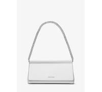 MK Pochette Carmine Medium Aus Leder - Weiss - Michael Kors