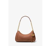 MK Pochette Nolita Medium aus gekrispeltem Leder mit Kette - Braun - Michael Kors