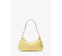 MK Pochette Nolita Medium aus gekrispeltem Leder mit Kette - Gelb - Michael Kors