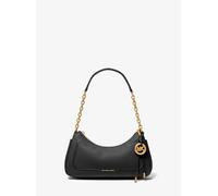 MK Pochette Nolita Medium aus gekrispeltem Leder mit Kette - Schwarz - Michael Kors