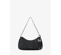 MK Pochette Nolita Medium aus Nubuk mit Kette - Schwarz - Michael Kors