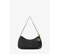 MK Pochette Nolita Medium aus Nubuk mit Kette - Schwarz - Michael Kors